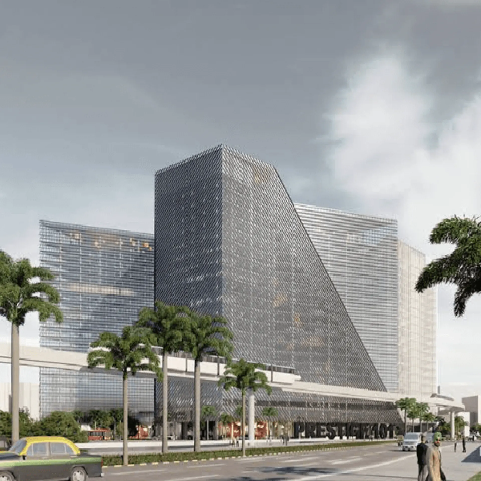 Prestige BKC premium office building exterior, Bandra Kurla Complex Mumbai