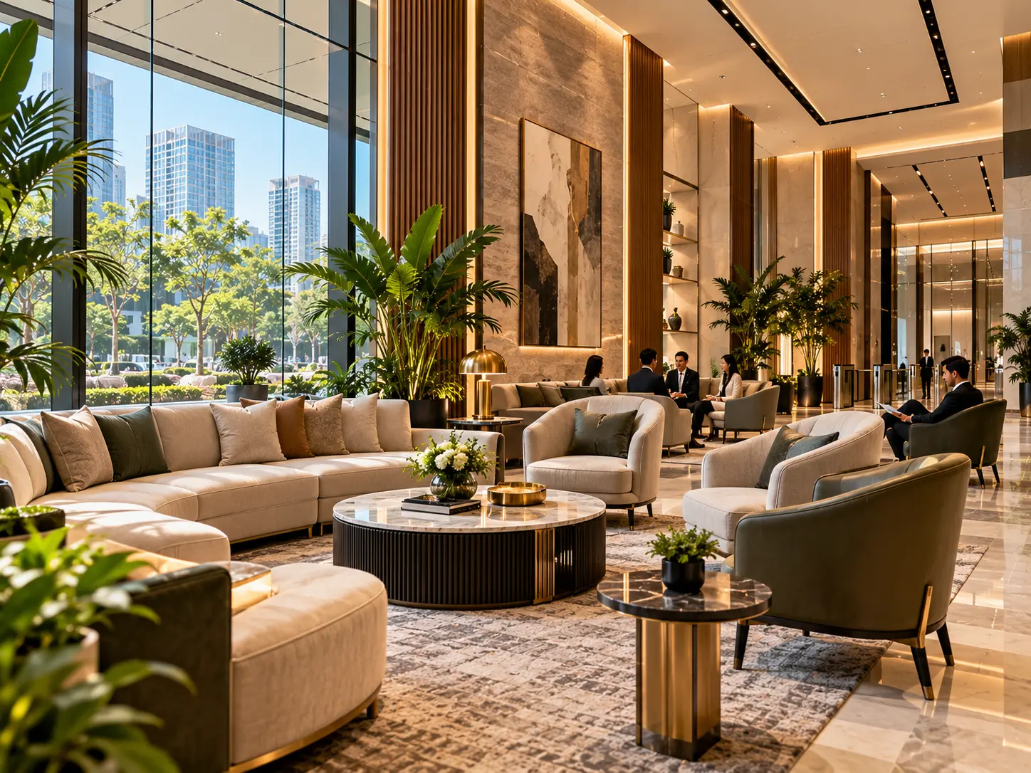 Prestige BKC triple height lobby