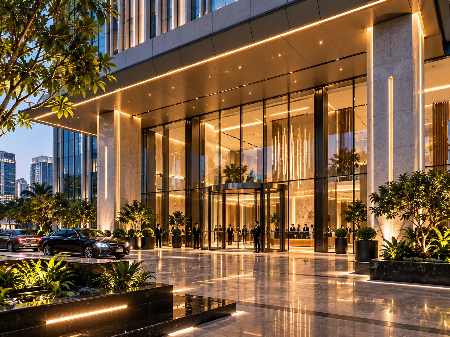 Prestige BKC entrance lobby